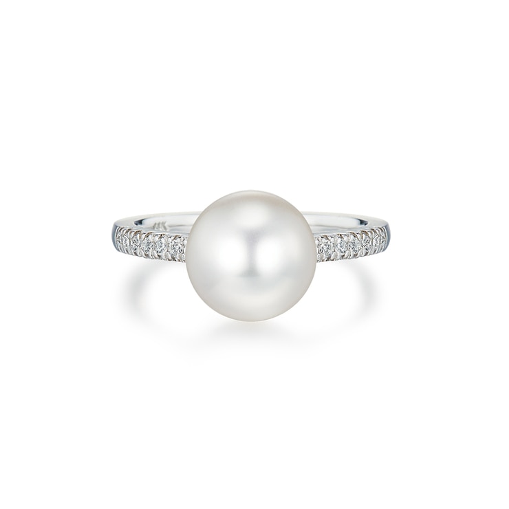 Vanich 9.0mm Akoya Pearl Ring Drop Pearl 685940