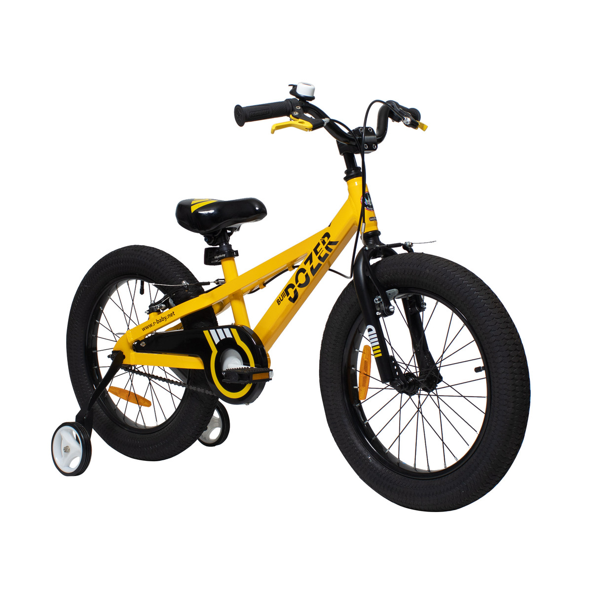 로얄베이비 불도저 자전거 41cm(16) - 옐로우