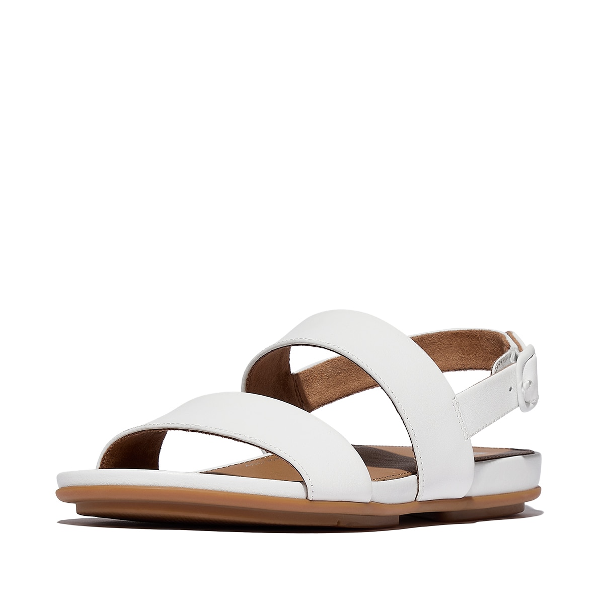 핏플랍 여성용 그레이시 레더 백스트랩 샌들 - 어반화이트, UK3 (220mm~225mm)