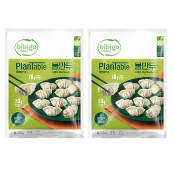 비비고 플랜테이블 물만두 1.5kg x 2 비비고 플랜테이블 물만두 1.5kg x 2