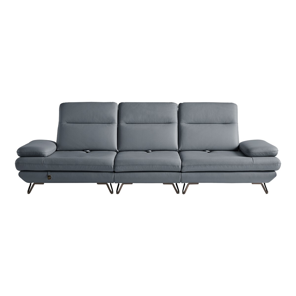 다우닝 모아나 스윙 전체 천연가죽 소파 4인