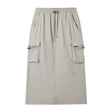 네파 여성 카고 포켓 스커트 - 그레이시 베이지, L