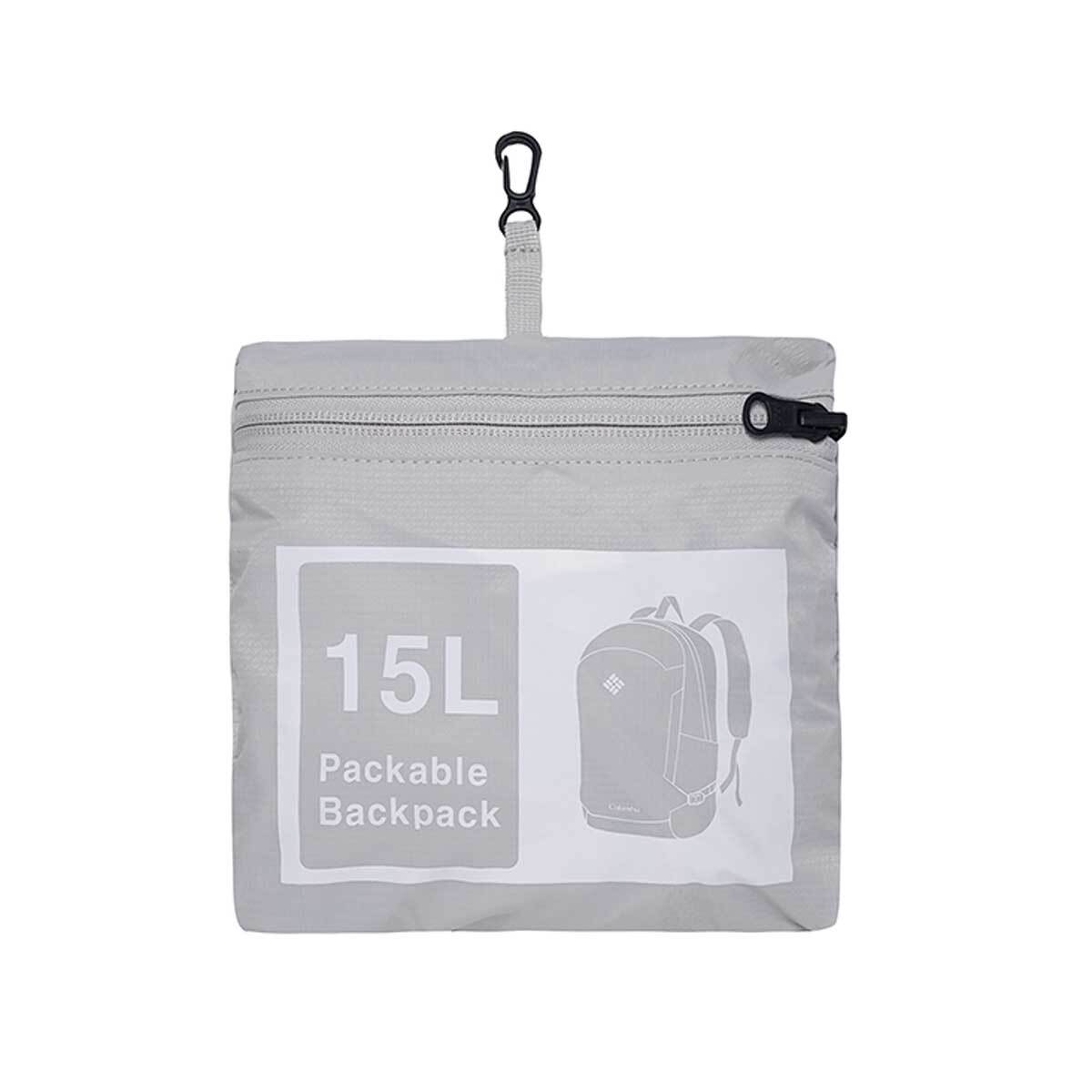 컬럼비아 패커블 백팩 15L - 라이트그레이