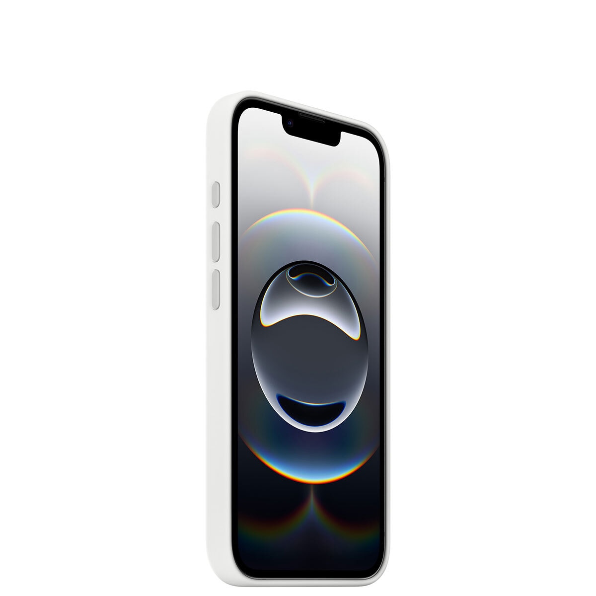Apple iPhone 16e 실리콘 케이스 화이트