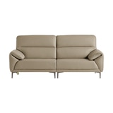 다우닝 데이지 전체 천연가죽 소파 3인