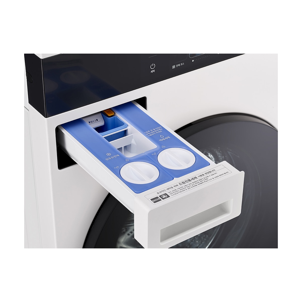 엘지 오브제 AI 워시타워 세탁 23kg&건조 23kg 화이트