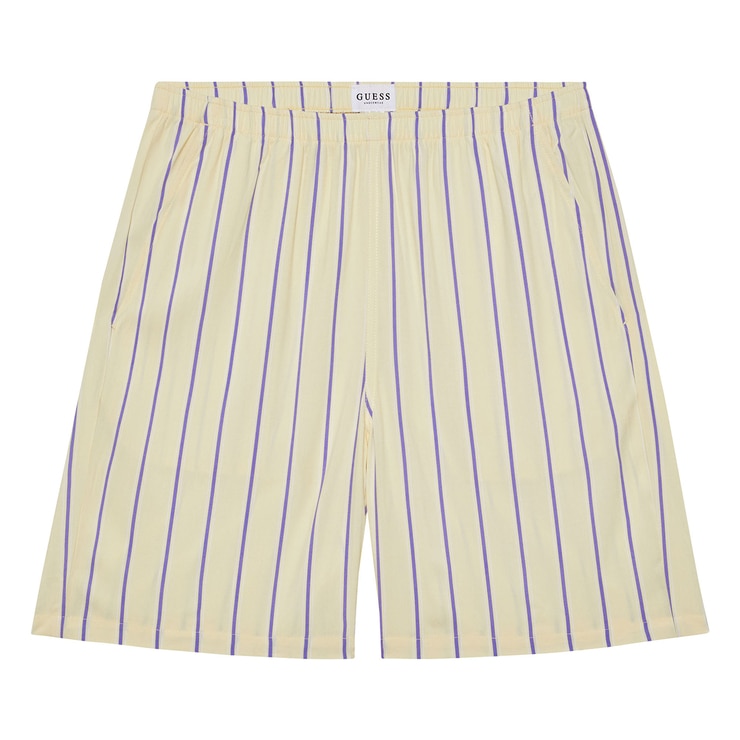 게스 여성 레이온 파자마 세트 - 옐로우