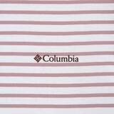 컬럼비아 여성 스트라이프 티셔츠 - 핑크