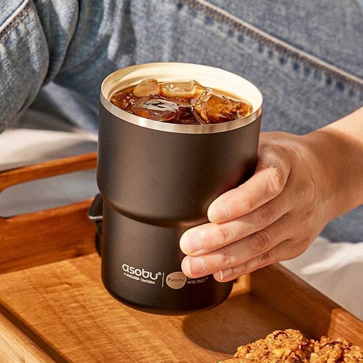 아소부 세라믹 코팅 커피 익스프레스 2PK (360ml) 아소부 세라믹 코팅 커피 익스프레스 2PK (360ml)