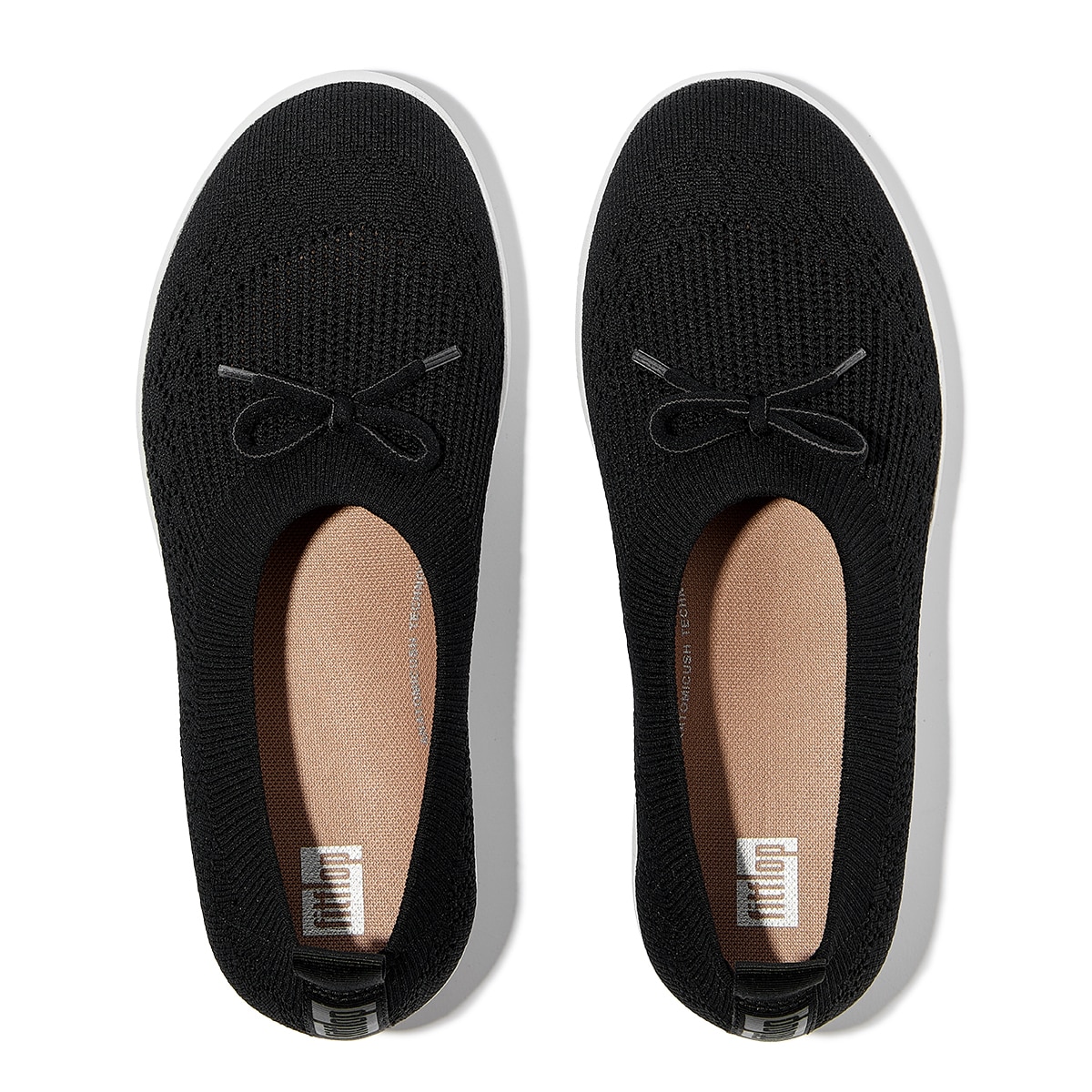 핏플랍 슈퍼큐 보우니트 발레 플랫