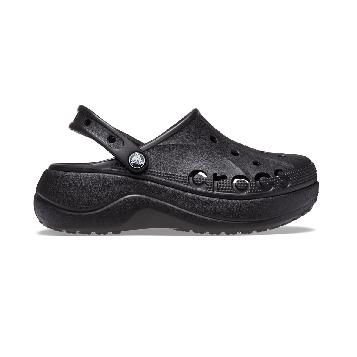 크록스 바야 플랫폼 클로그 - 블랙 크록스 바야 플랫폼 클로그 - 블랙