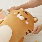 알러텍트 극세사 동물 바디 쿠션 - 호랑이