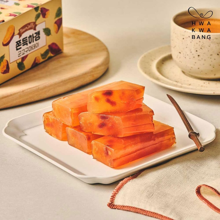 쫀득하갱 팥 & 고구마 데이 1,620g (540g x 3pk) - 군고구마