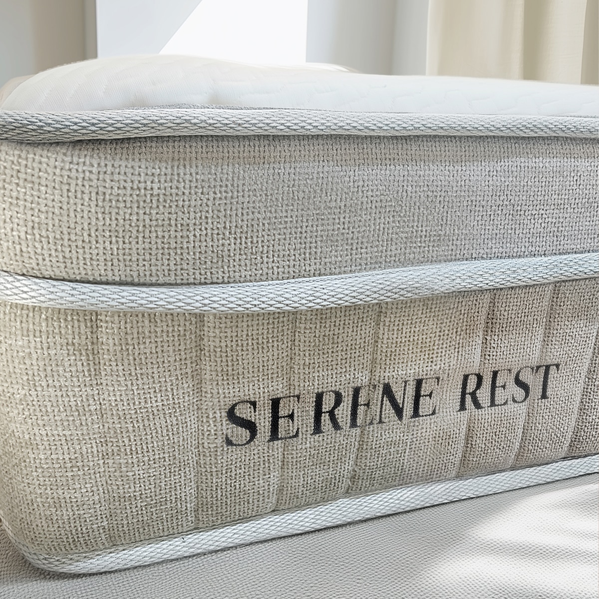 럭스나인 세렌레스트 유로탑 스프링 매트리스 - 퀸 럭스나인 세렌레스트 유로탑 스프링 매트리스 - 퀸