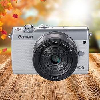 캐논 EOS M100 더블렌즈 킷 (본체 + 15-45mm + 22mm) 캐논 EOS M100 더블렌즈 킷 (본체 + 15-45mm + 22mm)