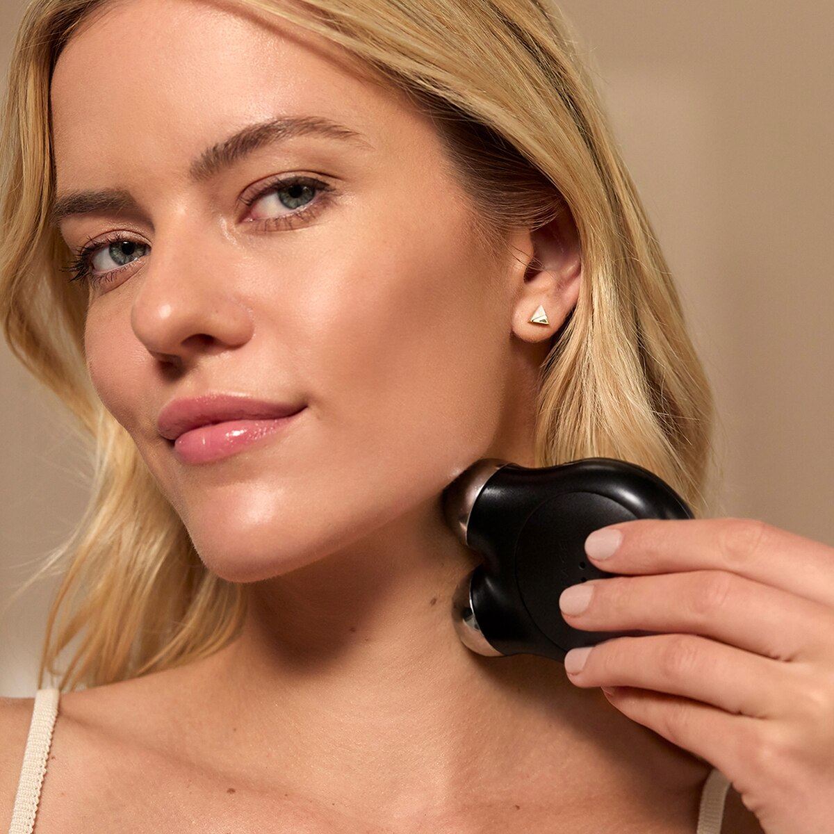 누페이스 미니 플러스 페이셜 토닝 디바이스 - 미드나잇블랙