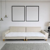 플로티나 베이직 순면 소파패드 70x240cm - 화이트