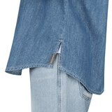 케네스콜 여성 데님 셔츠 - 미디엄 인디고, S