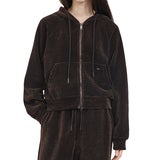 코데즈 컴바인 여성 코듀로이 후드 집업