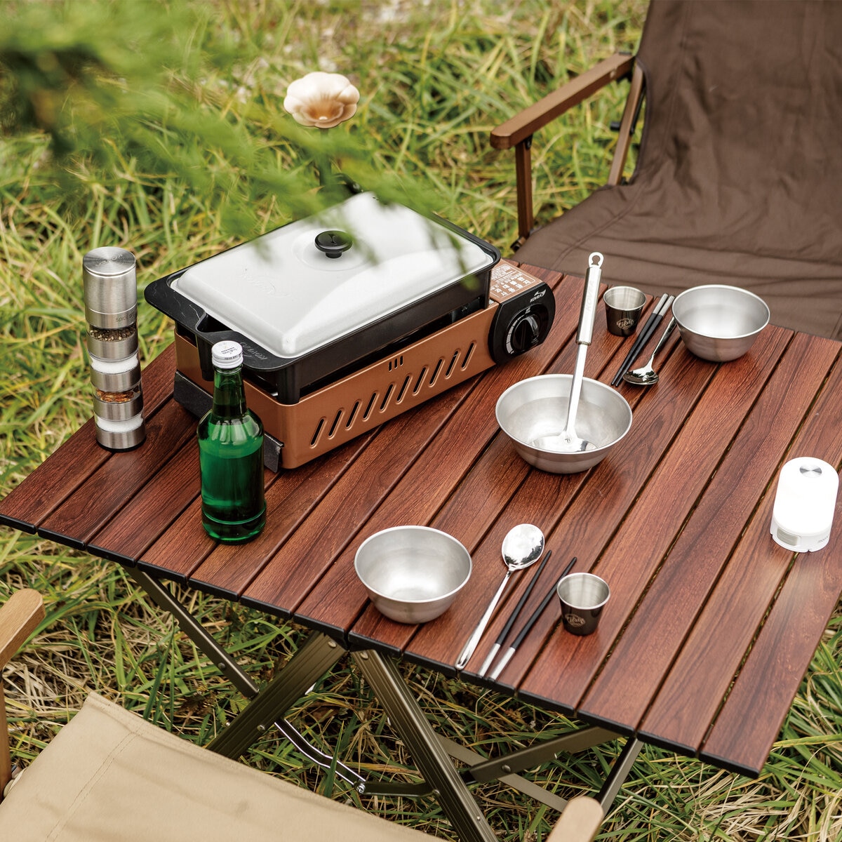 코베아 AL 원액션 캠핑 테이블