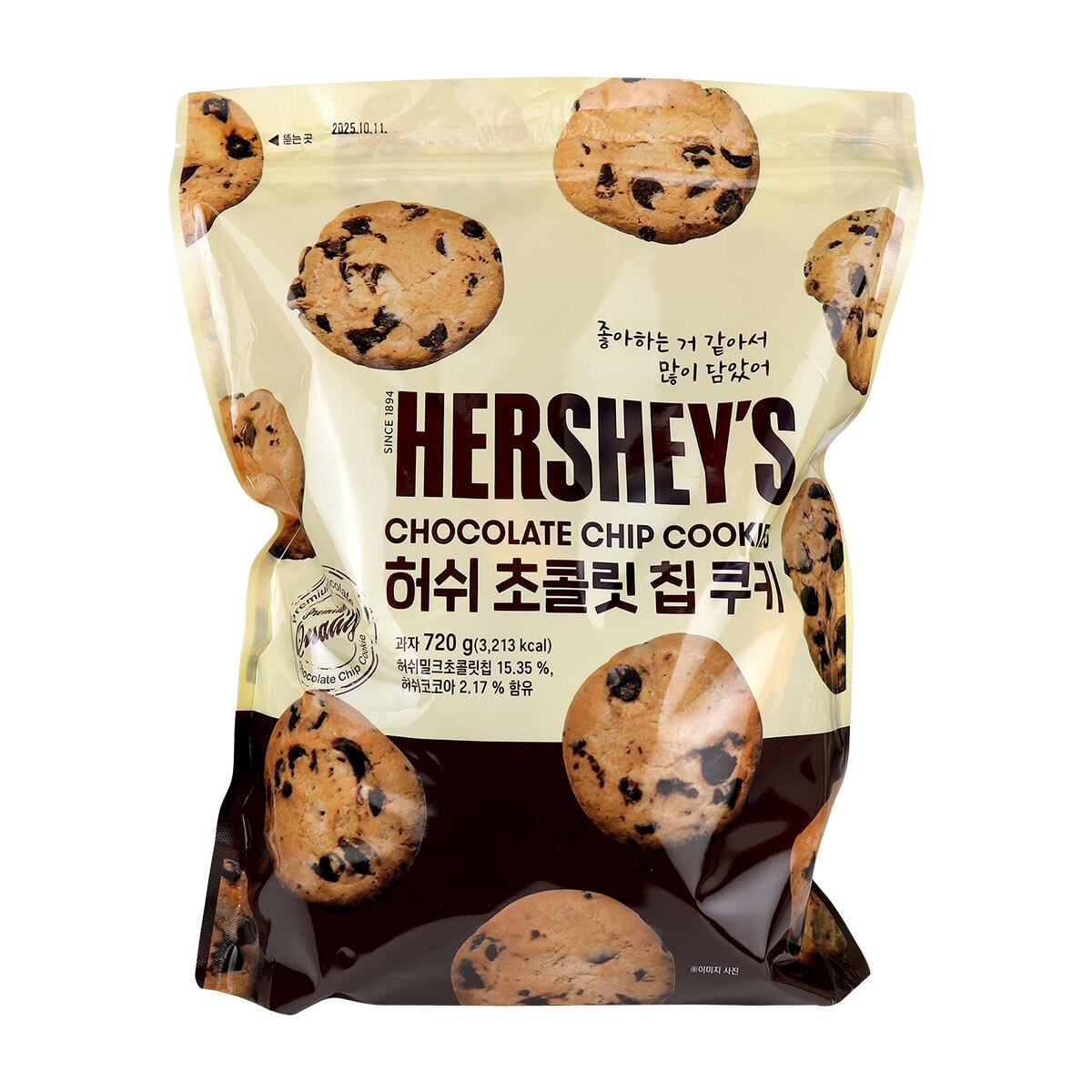 허쉬 초콜릿칩 쿠키 720g x 2