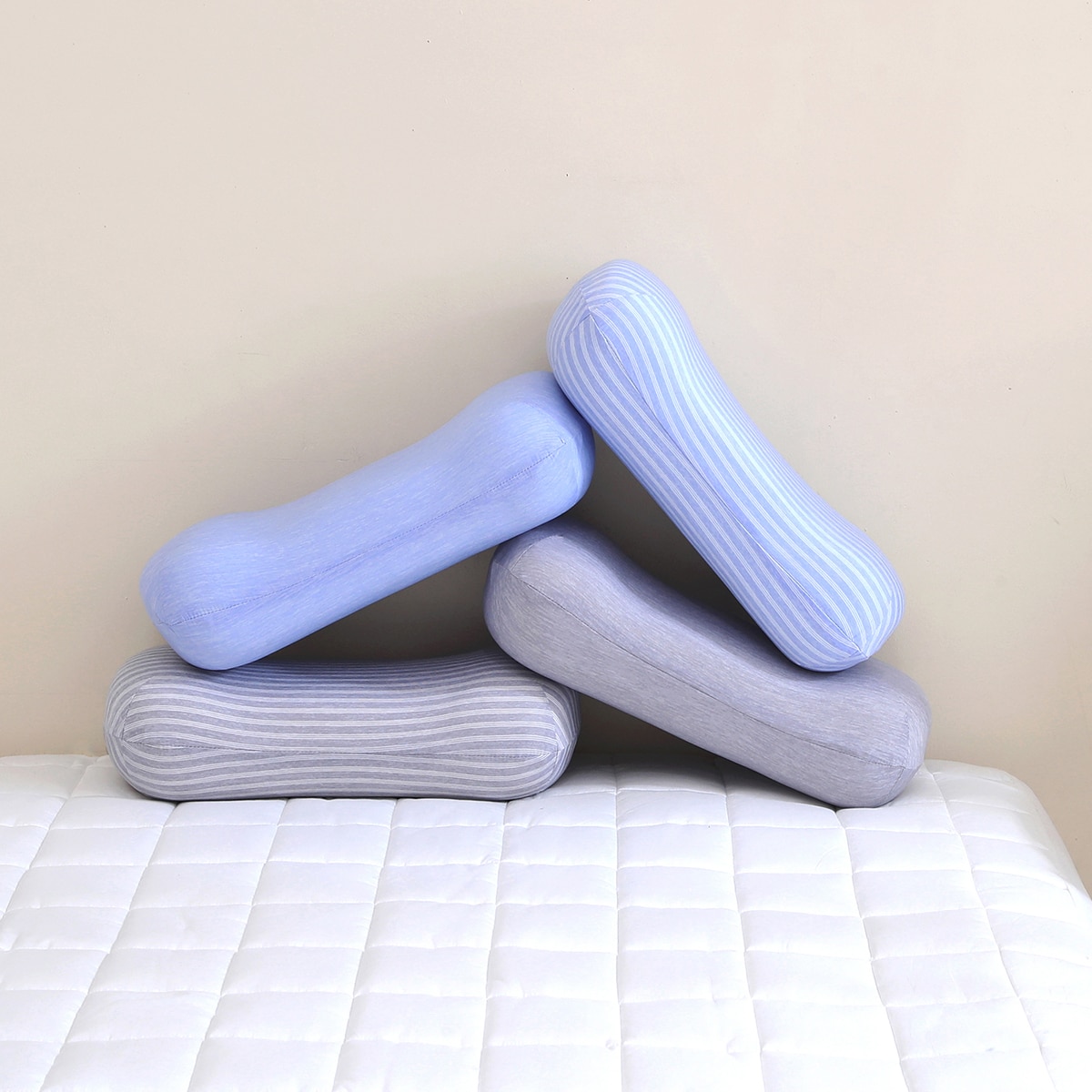 에이프릴앳홈 땅콩형 냉감 베개 2P