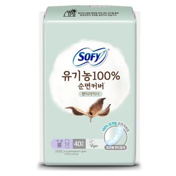 쏘피 유기농 순면커버 라이너 롱 40개x 8팩