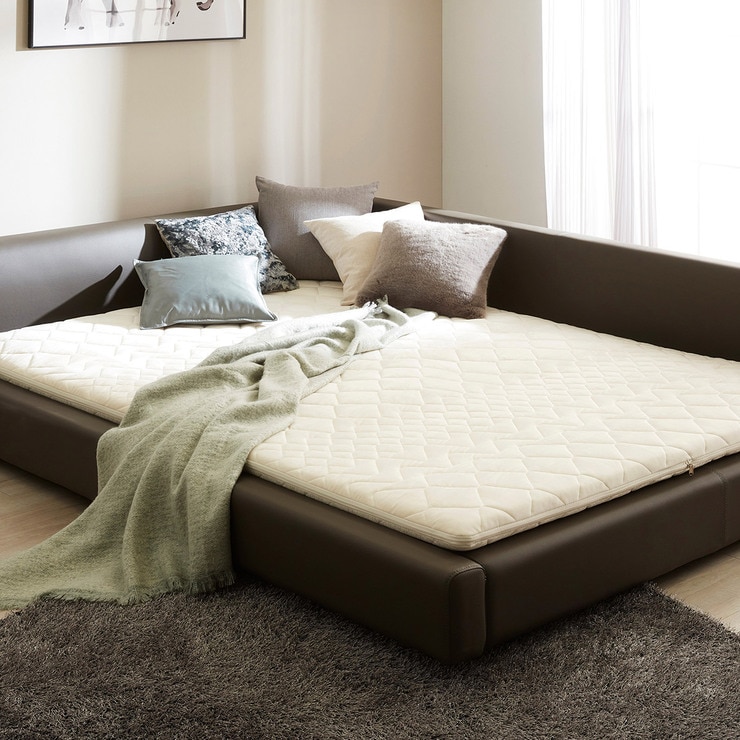 럭스나인 천연라텍스 토퍼 핫앤쿨에어 (9cm) - 킹