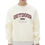 아웃도어 프로덕츠 여성 플리스 스웨트셔츠 - 크림