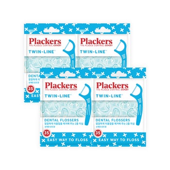 플랙커스 치실 35ct x 4팩 플랙커스 치실 35ct x 4팩