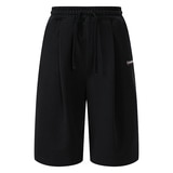 컬럼비아 유니버시티 키즈 버뮤다 스웻 반바지 - 블랙, M