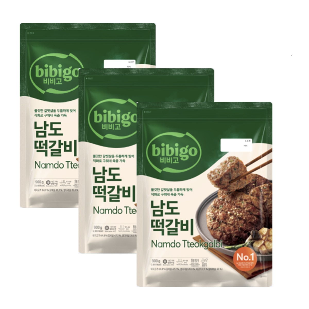 비비고 남도떡갈비 900g x 3 비비고 남도떡갈비 900g x 3