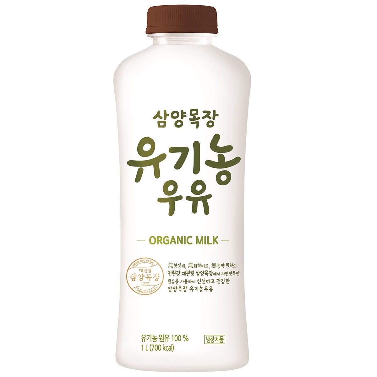 삼양 대관령목장 유기농 우유 1Lx2