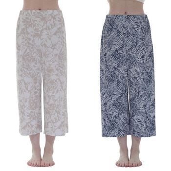 비비안 여성 라운지 9부 바지 2PK