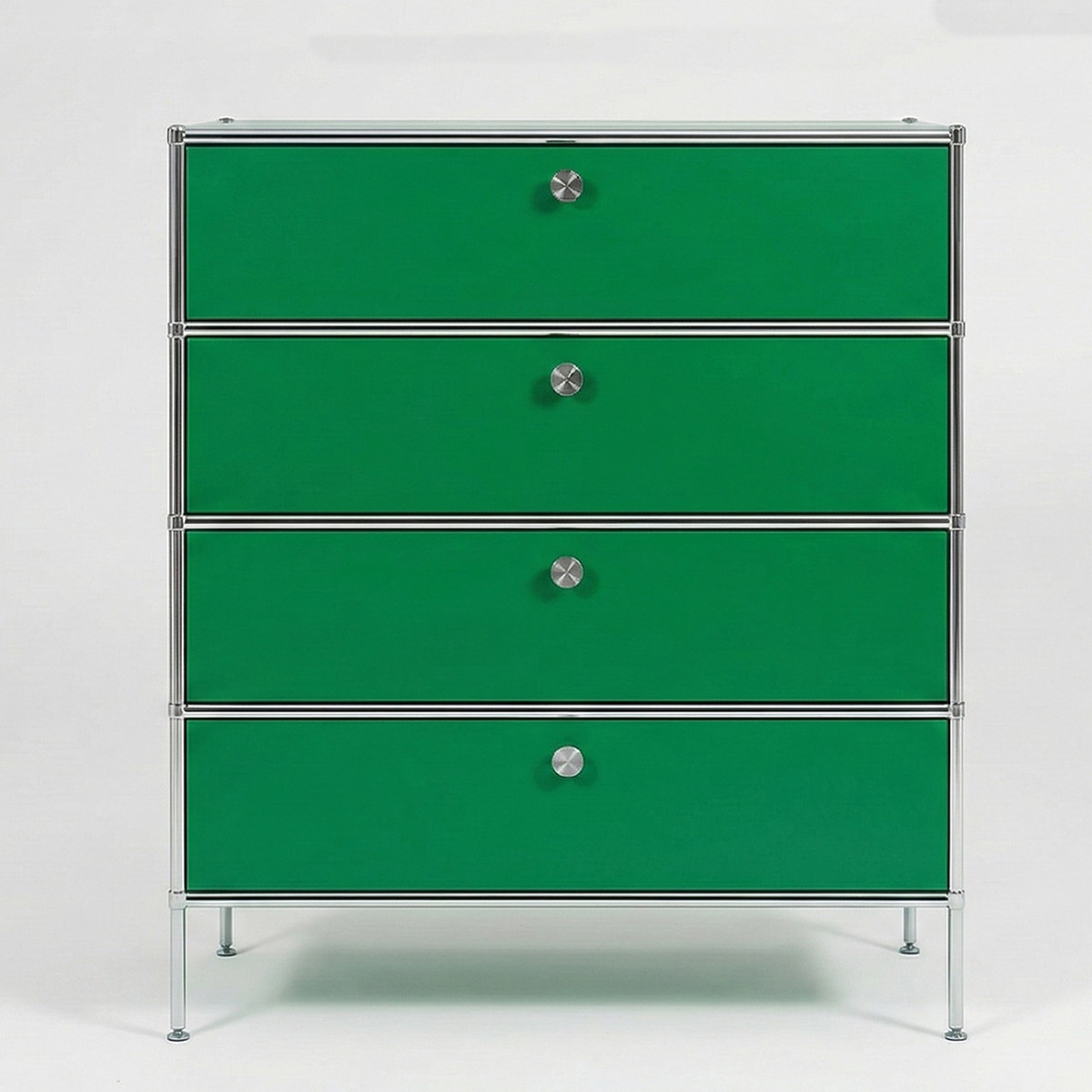 더원 모듈 4단 서랍장 - 그린 더원 모듈 4단 서랍장 - 그린