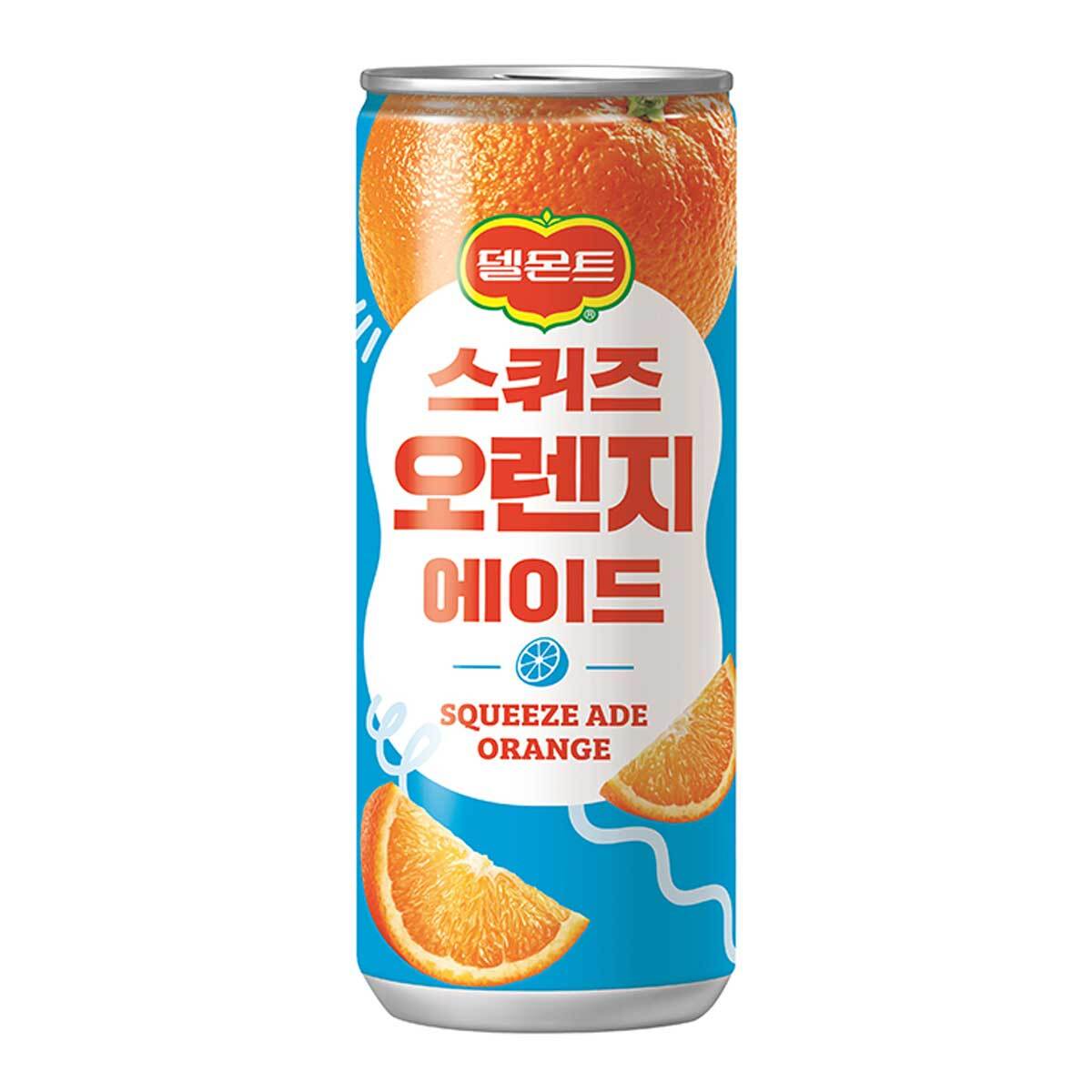 델몬트 스퀴즈 오렌지 에이드 240mlx30 캔 x2 팩