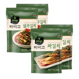비비고 열무김치 500g x 2 파김치400g X 2 혼합팩