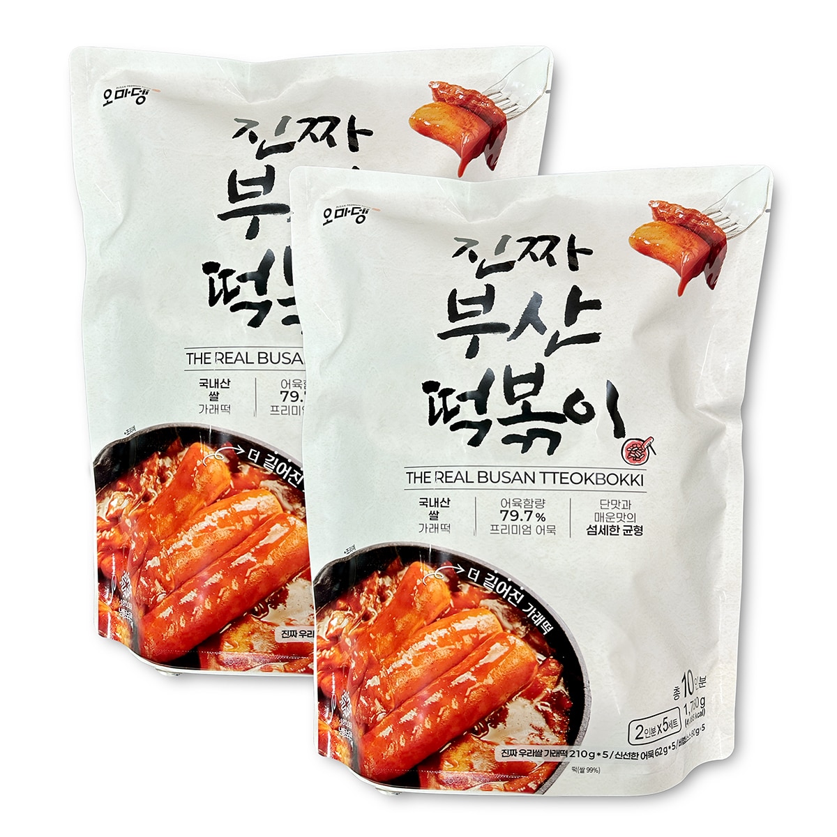 오마뎅 진짜 부산 떡볶이 352g x 5 x 2