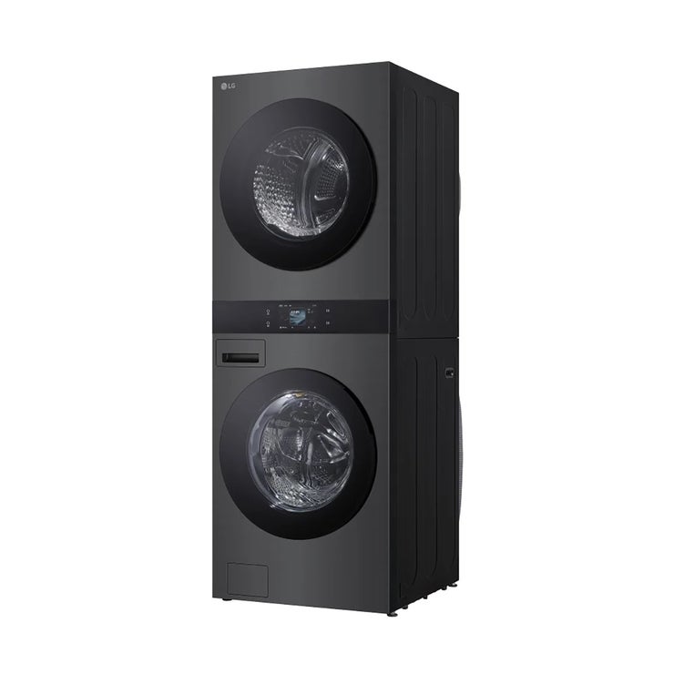LG 오브제 워시타워 세탁 25kg& 건조25kg 블랙 스테인리스 LG 오브제 워시타워 세탁 25kg& 건조25kg 블랙 스테인리스