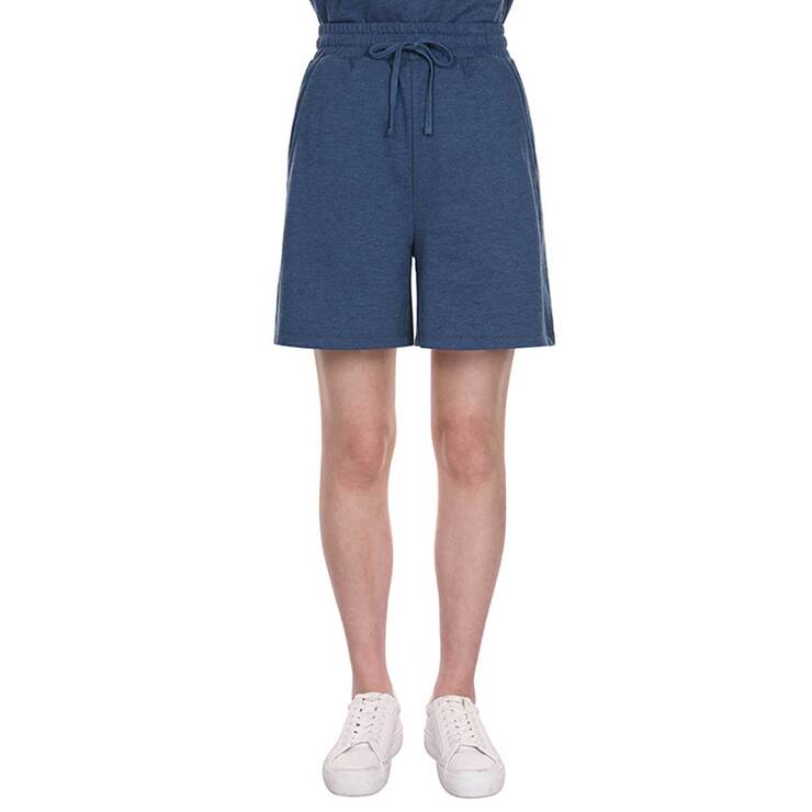 게스 여성 코튼 라운지 상하의 세트 - 블루, M