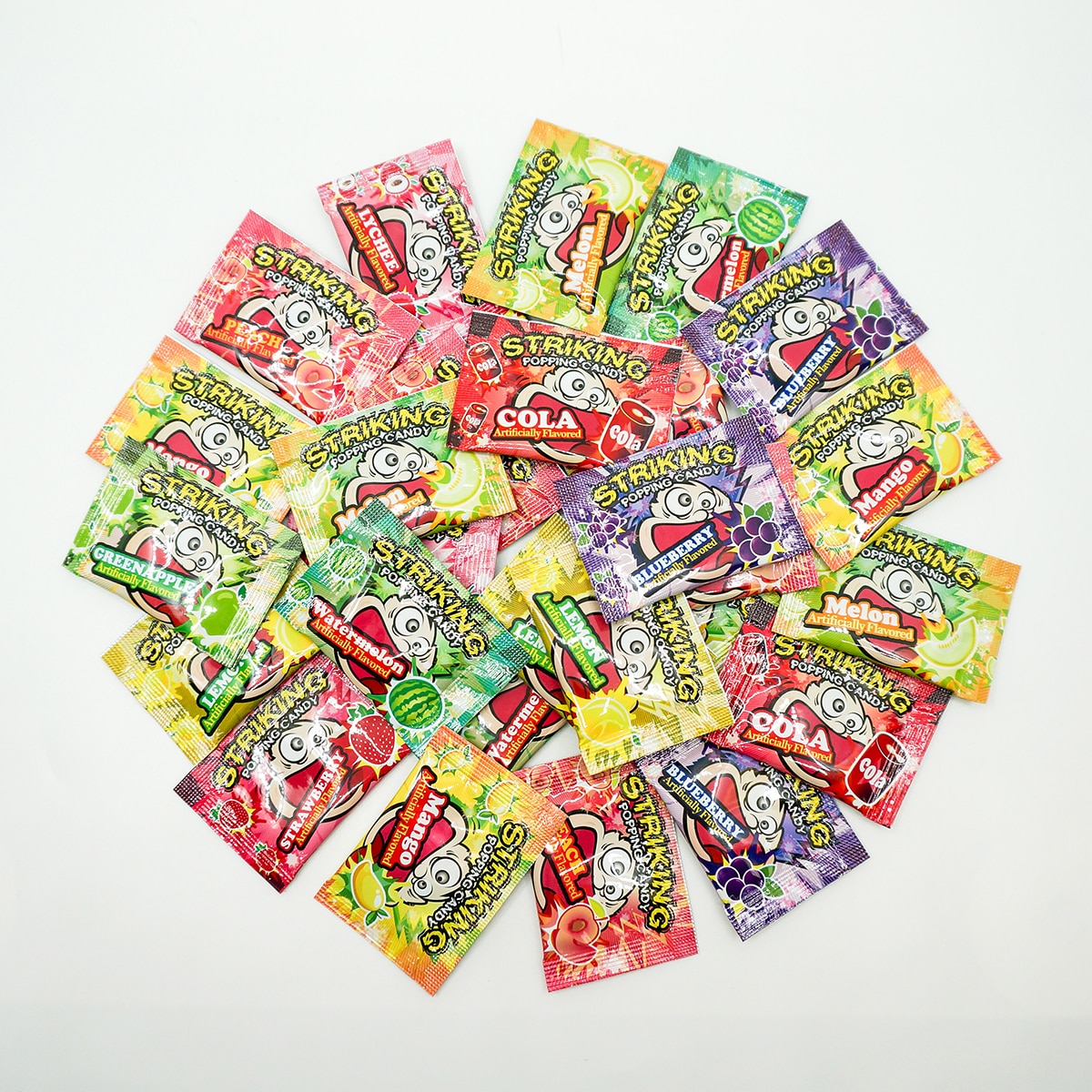 스트라이킹 팝핑 캔디 225g / 1.5g x 150