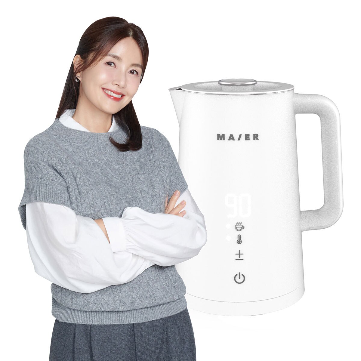 마이어 디지털 디스플레이 전기포트 1.7L
