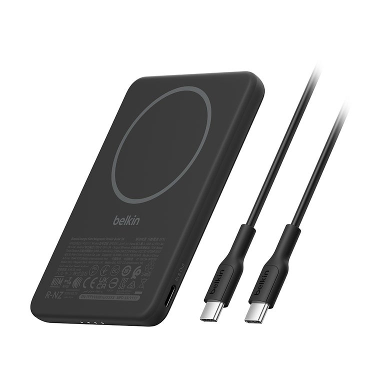벨킨 5000mAh 초슬림 마그네틱 보조배터리 2PK - 블랙 벨킨 5000mAh 초슬림 마그네틱 보조배터리 2PK - 블랙