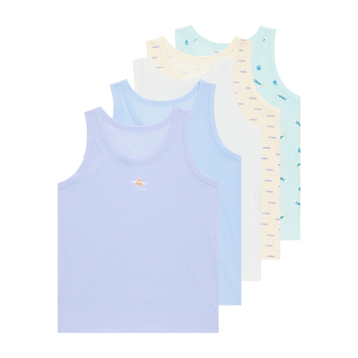 게스 남아 런닝 5매 - B팩