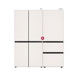 엘지오브제 FIT&MAX 냉장고&김치냉장고세트,키트포함