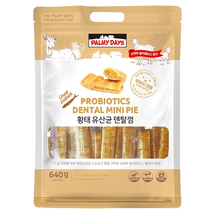 Palmy Days Dried Pollack Dental Pie 16g x 40 766986