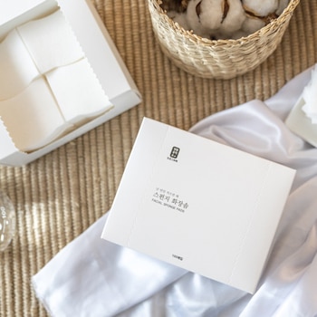 생활공작소 스펀지화장솜 100매 X 4