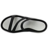 크록스 여성 스위프트 워터 샌들 - 블랙, W6(230mm)