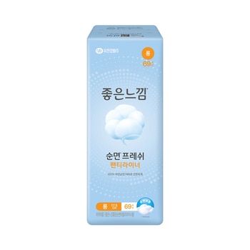 좋은느낌 좋은순면프레시 라이너 69개 x 4팩 - 롱