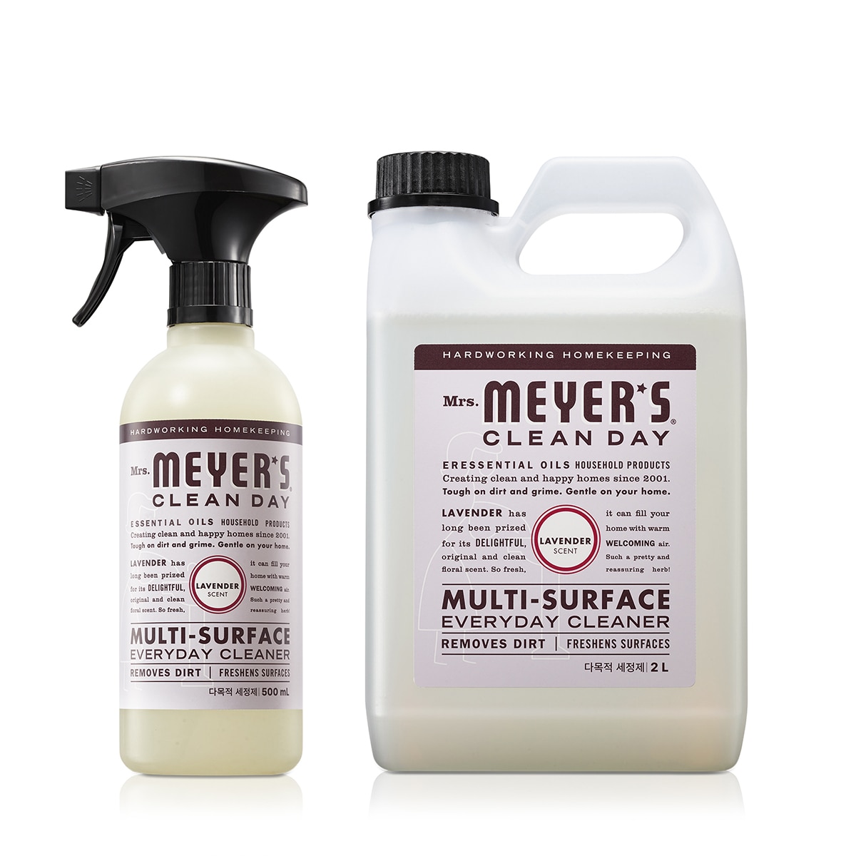 미세스마이어스다목적세정제 500ml + 2L